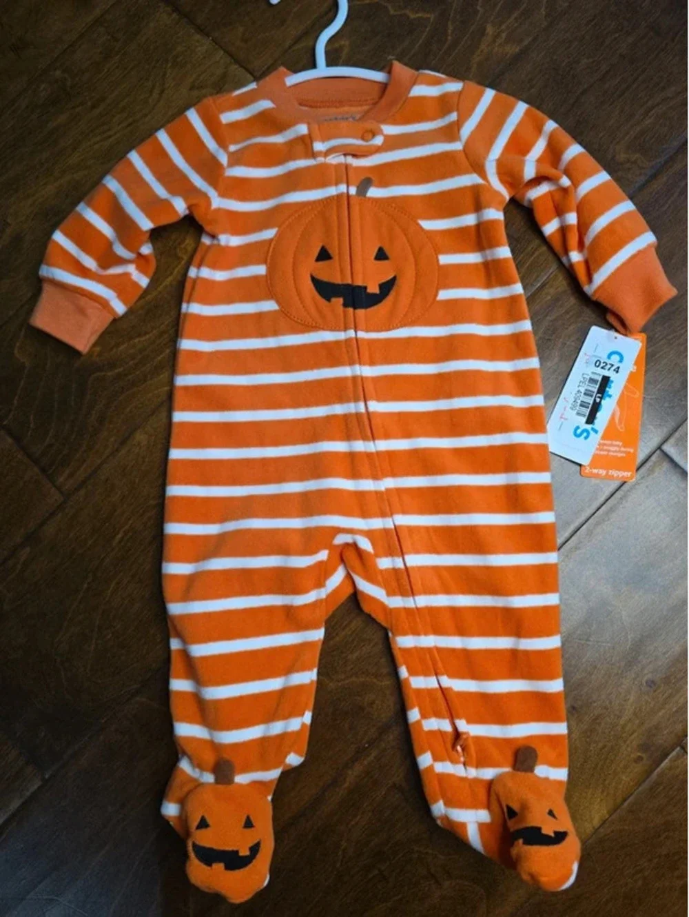 3m brand new halloween pajamas from carter's item 274G6